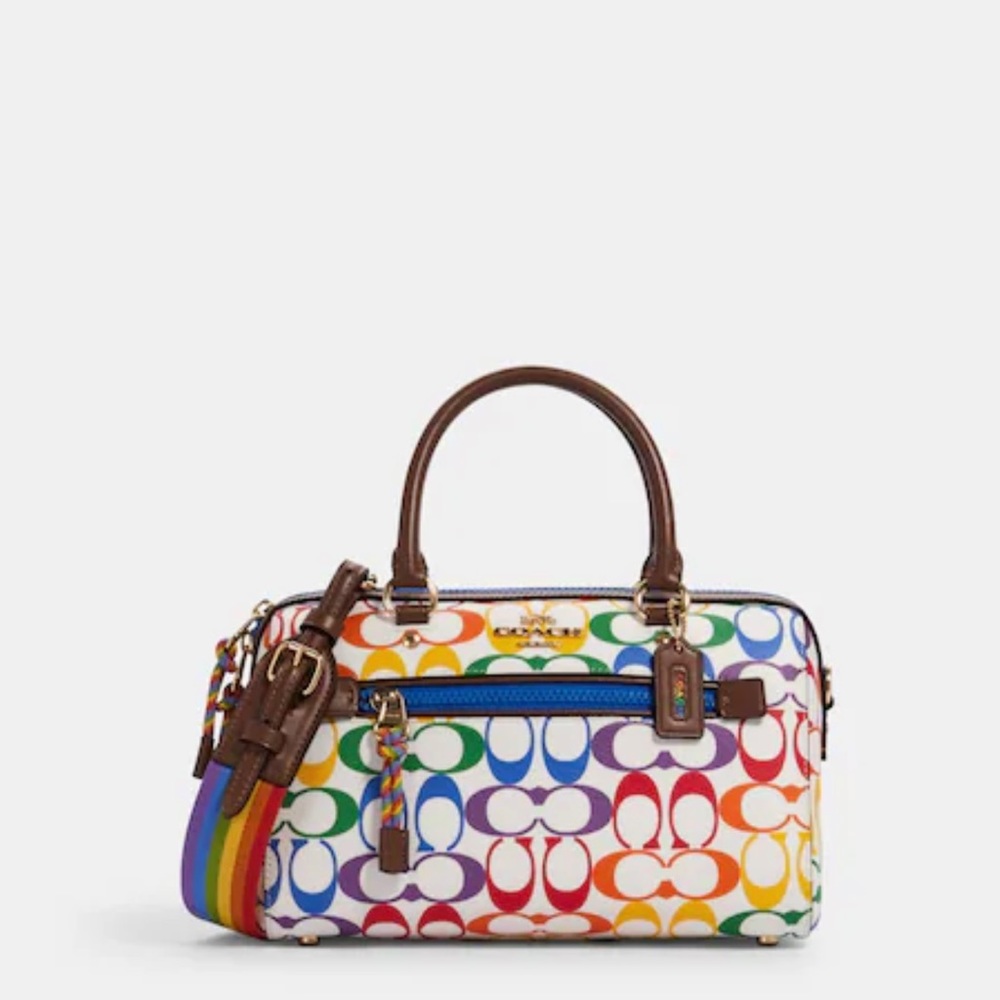 Coach Rainbow Crossbody